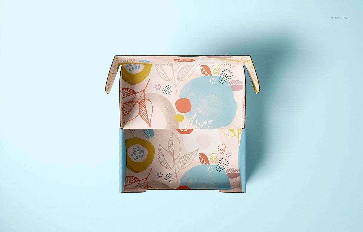 Design Cereal Box mockup